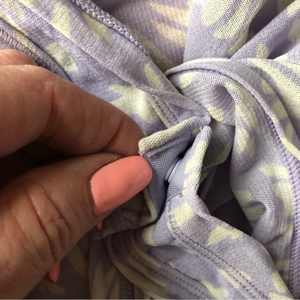 Skims NWT Lilac Swirl Summer Mesh T-shirt Bodysuit 4X - Picture 7 of 11